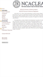Mobile Screenshot of ncaclea.org
